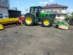 John Deere 6930 + kosiarki