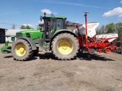 John deere 6930 + kuhn 6