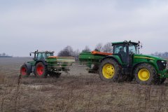 John deere  7830  i fendt 824 fovorit