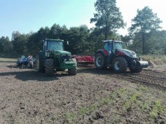 John Deere  8310+Steyr  6300