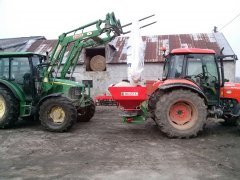 Kubota M7040&Unia brzeg