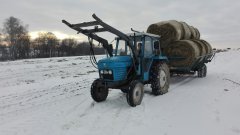 Leyland  245 i wózek na bale