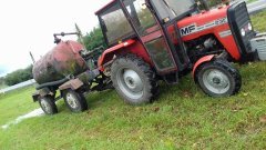 Massey ferguson 235 + beczka 3000l