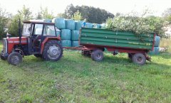 Massey Ferguson 255 & Pronar T672