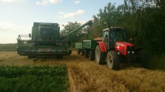 Massey Fergusson 6475 + John Deere 1177