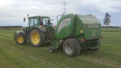 McHale F5400c & John Deere 6330Premium