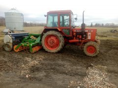 Mtz 82 & Agregat uprawowo siewny 3m