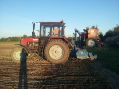 Mtz 892.2 & 026 Rabewerk mke 2,5m & siewnik Reform Semo 99 2,5m