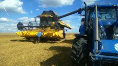 New Holland cx5880 & New Holland T7.185 i Welton 10 t