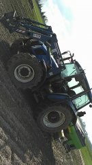 New Holland T5060 + Unia MXL 1600