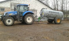 New Holland T6030RC & Joskin 8400l