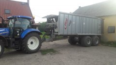 New Holland T6.165& Fliegl ASW 268