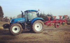 New Holland T6.175 + Unia Vario 4S Long 4x50