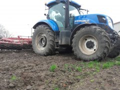 New Holland T7 170 \u0026 Unia Kombi 5.7 m