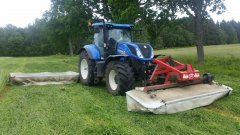 New holland t7 i 2x Lely splendimo 320.