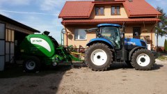 New Holland t7.170 &McHale F 5500