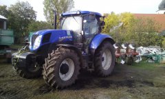 New holland t7.200 & kuhn multi master 122 5