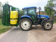 New Holland TD5020 + opryskiwacz Pilmet Rex 1020