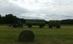 New Holland TD90D & Autosan P-4 & Pronar T672