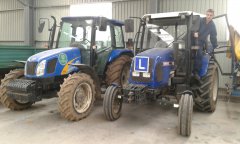 New Holland TL90A \u0026 Farmtrac 70