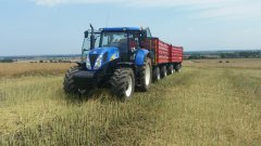 New holland tm t6080+2x metalowych 12t