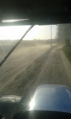 New Holland TM165 i piaski