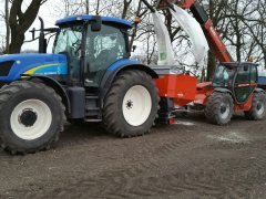 New Holland ts115 i manitou 731