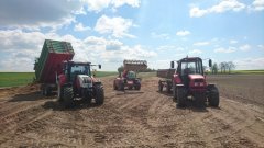 Steyr 6125 &  manitou 932 & belarus 1025.3