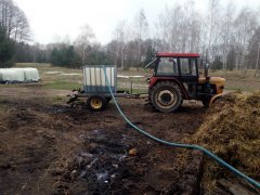 Szambiarka SAM & Ursus C-330M