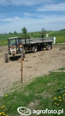 Ursus C-330 i przyczepa