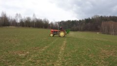 Ursus C-330 M + rozsiewacz nawozu