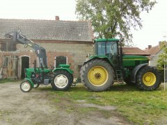 Ursus C-330&John Deere 7600