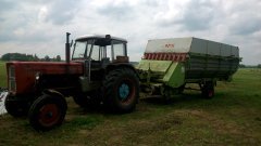 Ursus C -360 / Przyczepa samozbierająca Class