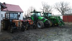 Ursus C-360 &Ursus C-330 & John Deere 5080r & Deutz-Fahr Agrotron k110