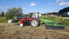 Ursus C-360 & zgrabiarka deutz fahr