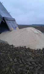 Wapno(25t)przywiezione 1.04, rozsiane 13.04