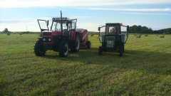 Zetor 10145 i prasa Metal Fach Z-562 i Ursus C -360