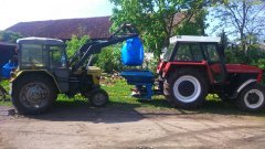 Zetor 10145 i Ursus C-330