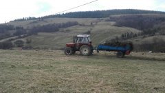 Zetor 6340 & rozrzutnik  Mengele