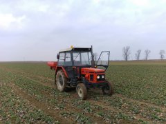 Zetor 7211 & Rozsiewacz RAUCH