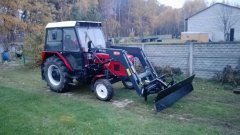 Zetor 7211 + tur euroramka i pług śnieżny