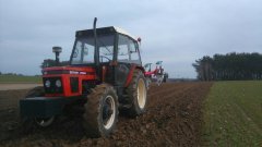 Zetor 7245 i Kverneland