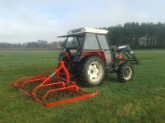 Zetor 7245 & włóka