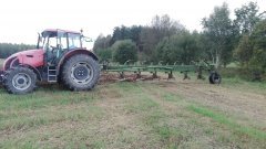 zetor forterra 125 z plugiem krone fidux