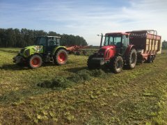 Zetor i Claas