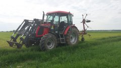 Zetor Proxima 90 + Przetrząsarka PZ