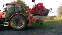 Zetor proxima + agregat Agromasz I Poznaniak. Zestaw 3m