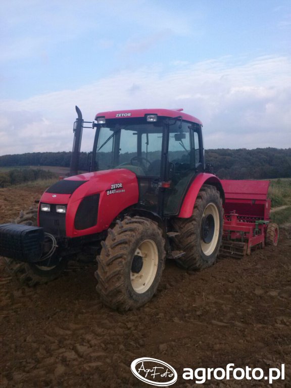 Obraz ciagnik Zetor Proxima 8441 #615785 - Galeria rolnicza agrofoto