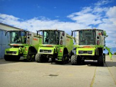 3x Claas Lexion 770 TT