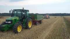 Bizon Z056 , John Deere 5080M & Pronar T653/1 , Zetor 8441 & Warfama Z-543.